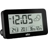 Braun BC13BP digitaler Wecker m. Wetterstation