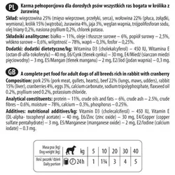 Dolina Noteci Premium Kaninchen mit Preiselbeeren 10x500g