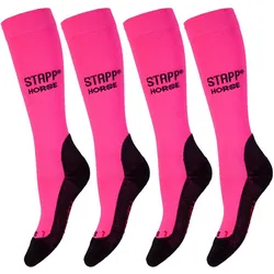 Reitsocken 4er-Pack Deocell Rosa 35/38