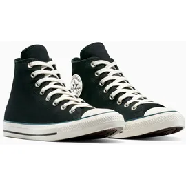Converse Sneaker CONVERSE "CHUCK TAYLOR ALL STAR", Damen, Gr. 38, schwarz, schwarzly jaded, egret, Leder, Schuhe Sneaker