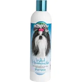 Bio-Groom - Hundeshampoo mit Wild-Geißblatt - Natürlicher Duft aus Aloe Vera und Kamille - Bis zu 95 Hundewäschen - Mit Kokosnussöl - Badezubehör für Welpen und Hunde - Tierversuchsfrei - 355 ml