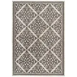 MeGusta Kurzflor Teppich Vintage UsedLook Grau 160x230 cm Rosario
