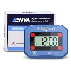 Enva Elektronische digitale Parkscheibe - mit Zulassung vom KBA