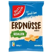 GUT&GÜNSTIG geröstet & gesalzen Erdnüsse 500,0 g