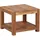 FineBuy Thio Braun Akazie 60 x 60 x 45 cm