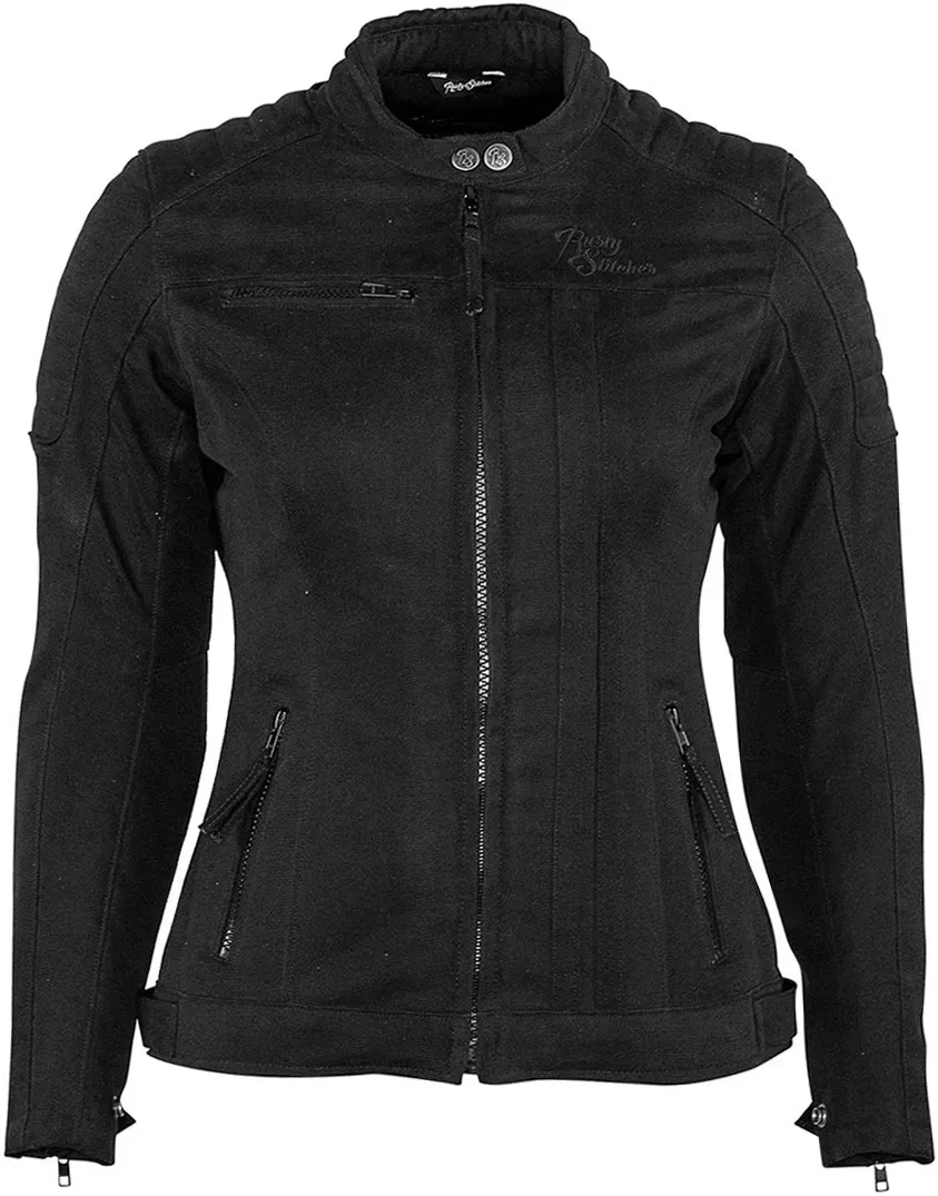 Rusty Stitches Lauren V2, veste textile femme - Noir - 40