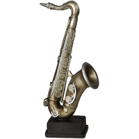 Ambiente Haus Dekofigur »Saxophon Figur M«, silberfarben