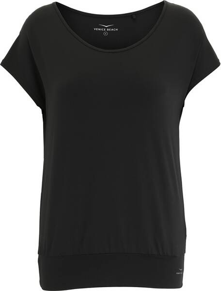 VENICE BEACH Damen Shirt Zita, black, 3XL