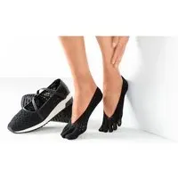 LASCANA Sneaker Ballerinas Damen schwarz Gr.40
