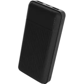 Wow WOW, Powerbank 20000 mAh USB-A / USB-C kompakt, Schwarz