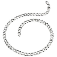 Firetti Kette ohne Anhänger »Schmuck Geschenk Silber 925 Halsschmuck Halskette Panzerkette«, Made in Germany, silberfarben