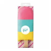donkey Products Pencil Pops Tutti Frutti, Federmäppchen, Mäppchen, Stift Tasche, Baumwolle, Poliyester, Bunt, 21 cm, 400409