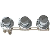 AcquaVapore Ersatz Thermostat Armatur 4 fach Umschalter Dusche D46-DF