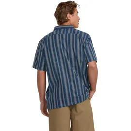 BILLABONG Sundays Jacquard Kurzarmhemd Blau S