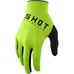 Shot Draw Motocross Handschuhe, grün, Größe L
