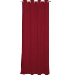 Esprit Ösenschal Harp 140 x 250 cm Polyester Rot Beere