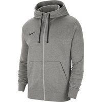 Nike Herren M Nk Flc Park20 Fz Hoodie Kapuzenjacke Dk Grey Heather/Black/Black, L