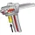 Hellermann Tyton HellermannTyton Kabelbinder KR8/100-W-BK-L1