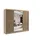 altdecor Schiebetürenschrank 250 x 215 x 61 cm Sonoma Eiche/Bronze