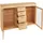 vogl möbelfabrik Highboard 182 x 114,5 x 40 cm Beige