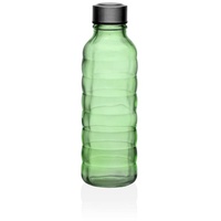 Versa Flasche 500 ml Grün Glas Aluminium 7 x 22,7 x 7 cm