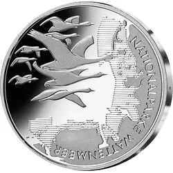 10-Euro-Silber-Gedenkmünze "Nationalparke Wattenmeer"