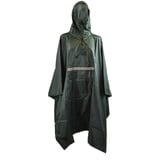 Sonia Originelli Regenponcho Unifarben Regencape Schutz leicht Farbe Olive