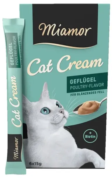 Miamor Cat Cream - Geflügel 6x15g