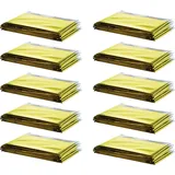 MD Rettungsdecke MED Comfort 210 x 160 cm gold/silber 10 St.