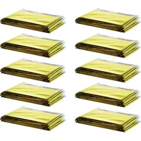 MD Rettungsdecke MED Comfort 210 x 160 cm gold/silber 10 St.