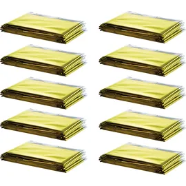 MD Rettungsdecke MED Comfort 210 x 160 cm gold/silber 10 St.