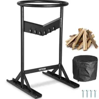 Vevor Manueller Holzspalter 27,9x27,9x43,2cm Spaltwerkzeug Pulverbeschichteter Stahl Brennholz Holzspalter