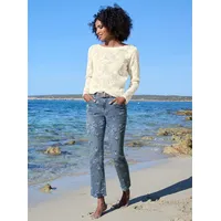 Heine Bequeme Jeans 1 Stk. tlg. heine blue-bleached-bedruckt