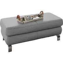 Candy Stauraumhocker Mainau Baumwolle/Mikrofaser/Polyester 122 x 47 x 66 cm Grau