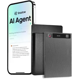 mobvoi TicNote voice recorder (gray) - Transparent