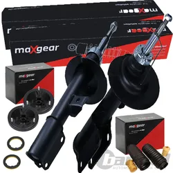 2x Stoßdämpfer+domlager+service Kit Vorne Passend Für Bmw X5 E53: Staubschutzsatz, Stoßdämpfer Bmw: 1096298 Bmw: 1096309 Bmw: 31331096298 Bmw: 3133109