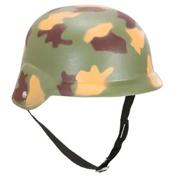 Militärhelm mit Camouflagemuster - OS