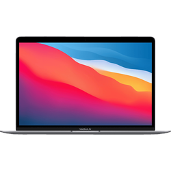 APPLE MacBook Air CTO MGN63D/A, Notebook mit 13,3 Zoll Display, Apple M-Series Prozessor, 16 GB RAM, 512 SSD, M1, Space Grau