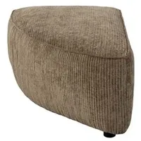 Sofa HUNTER PIE POUF Links Moosgrün - Braun