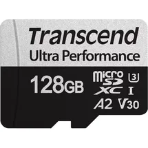 Transcend microSDXC 340S microSDHC-Karte 128 GB Class 10, Class 3 UHS-I