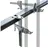 luxuskollektion Sonnenschirm Tischklammer Verstellbar 0-20 cm