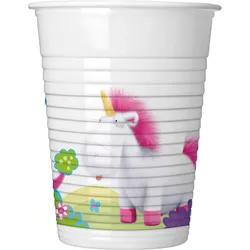 Procos - Minions Einhorn - Becher (Kunststoff, 200ml, 8 Stück)