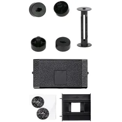 Film Adapter 120/135 Set für 120 Kameras (Adapterpaar+Deckel+Maske)