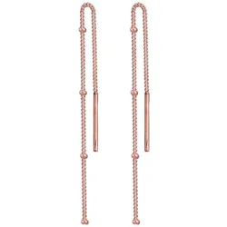 Elli Hänger Kugel Minimal Basic Durchziehen 925 Silber rosefarben Damen 