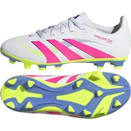 adidas Predator Club FG/MG Fußballschuh rosa|weiß|gelb 33 - 33