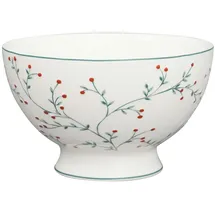 GREENGATE Lucie Suppenbowl Weiß 0,5l - Porzellan, Romantisch, Schüssel