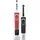 Oral-B D103 Black + D100 Star Wars Elektrische Kinderzahnbürste Rotierend/Oszilierend Rot/Weiß + 2. Handstück schwarz/weiß