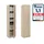 home collective Bücherregal Kleiderschrank 40 x 35 x 180 cm Beige