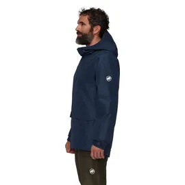 Mammut Fall Line HS Thermo Hooded Skijacke marine (Herren)