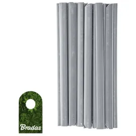 Bradas Befestigungsclips für Zaunblende 20 Stk hellgrau Bradas TOBK1920LGY